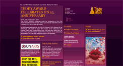 Desktop Screenshot of news2.teddyaward.tv